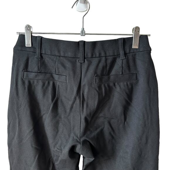 Wit & Wisdom New Women's Cropped Trouser Pants Black Size 2 Minimalist Classic - Picture 5 of 9
